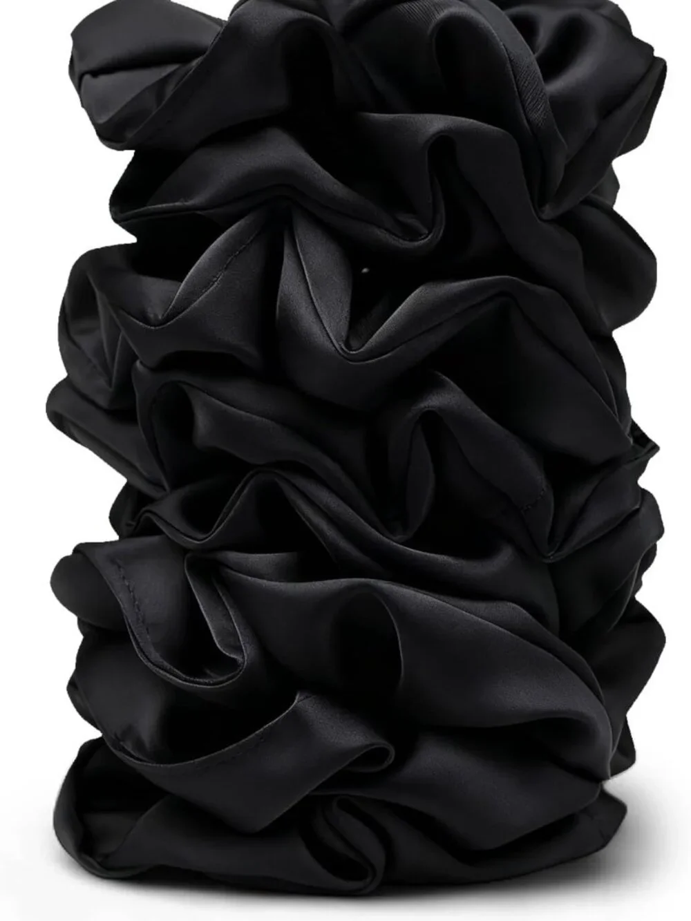 8PCS Satin Scrunchies for Women - No Crease, Frizz-Free Hair Ties, Soft